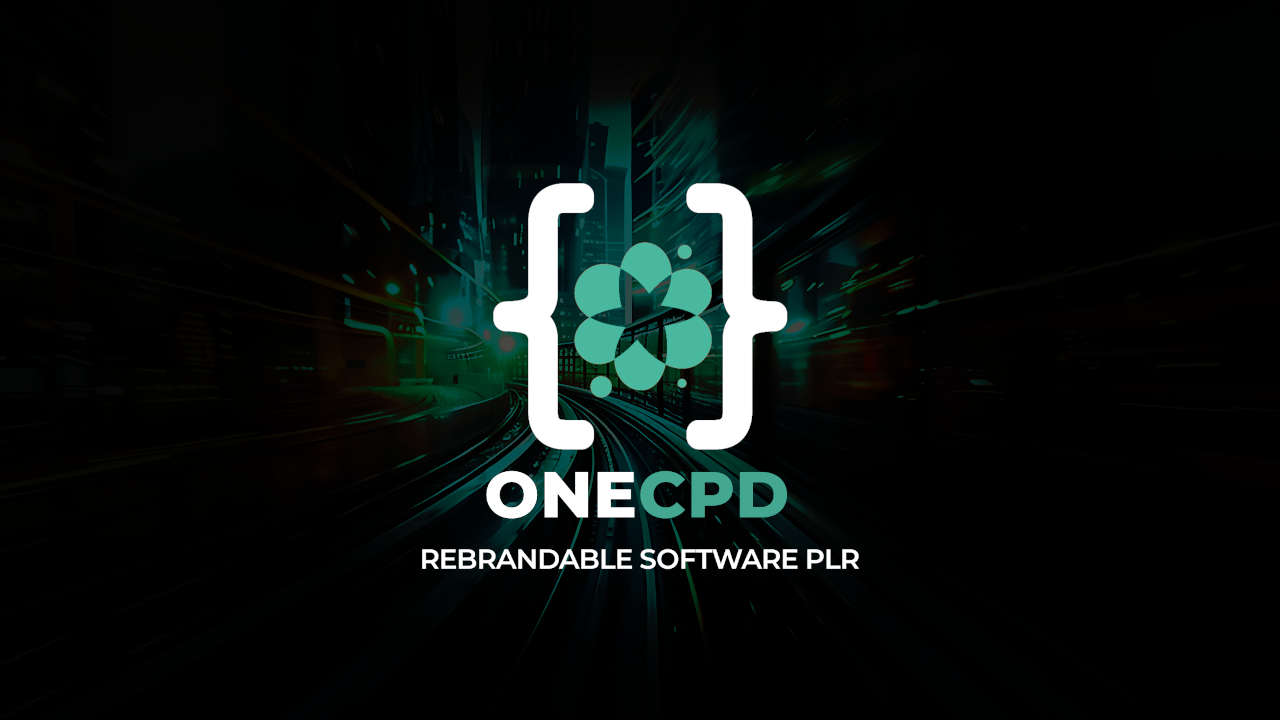 OneCPD Re-brandable Software PLR